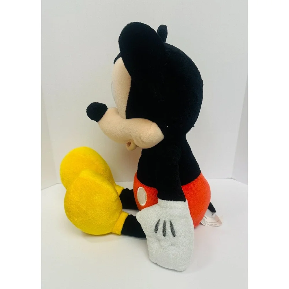 Disney Mickey Mouse Plush Stuffed Animal Just Play 16 Inch Classic Red Shorts